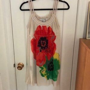 Bold Floral Mini Dress